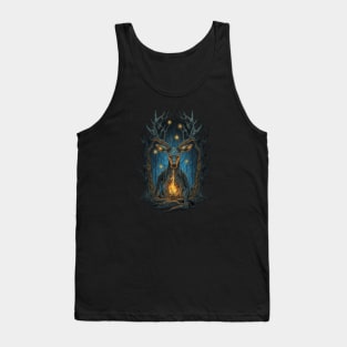 Dark Deer Artwork Tank Top